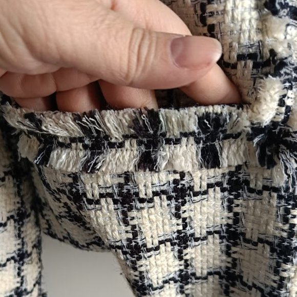 M🌻KARL LAGERFELD Tweed Pattern Evening Jacket - Picture 9 of 11